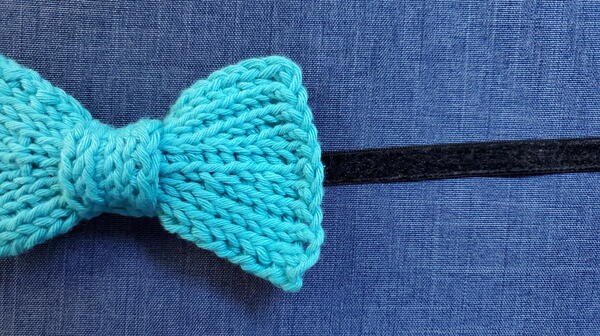 Knit Look Bow Knit Look Bow