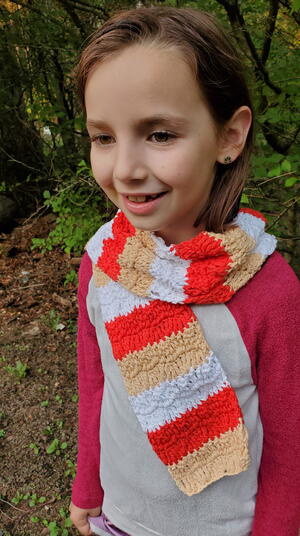 Ice Cream Ripple Scarf Ice Cream Ripple Scarf