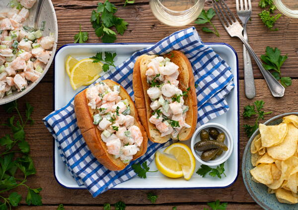 New England Shrimp Rolls New England Shrimp Rolls