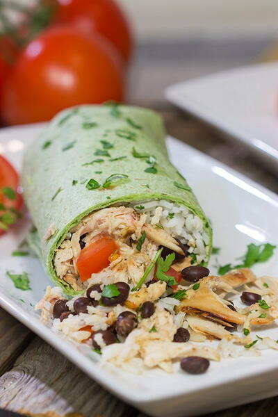 Grilled Adobo Chicken Burritos Grilled Adobo Chicken Burritos