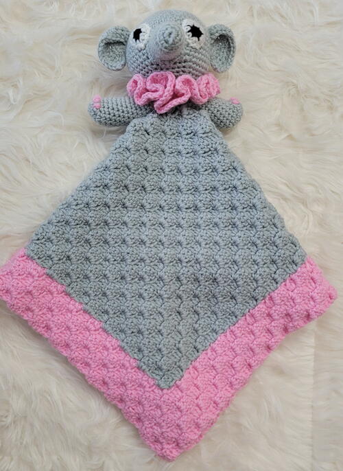 Pretty In Pink Elephant Lovey Pretty In Pink Elephant Lovey