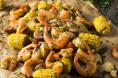 Shrimp Boil Foil Packs Recipe Shrimp Boil Foil Packs Recipe