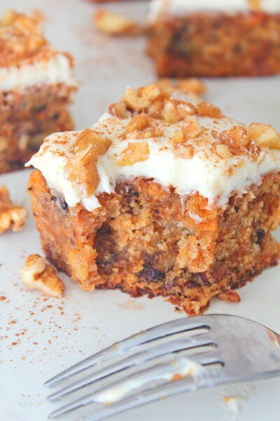 Carrot Cake Bars Carrot Cake Bars