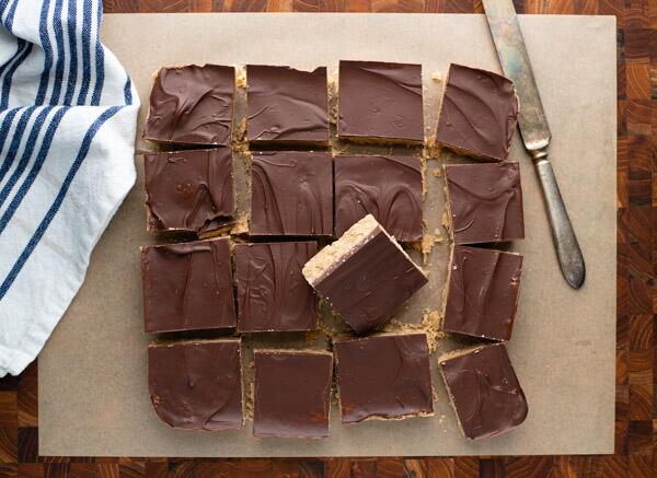 No-bake Peanut Butter Chocolate Bars No-bake Peanut Butter Chocolate Bars