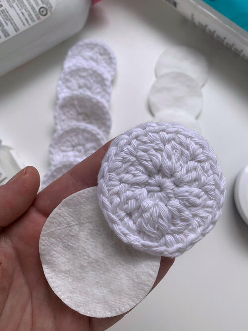Cotton Yarn Pads Cotton Yarn Pads