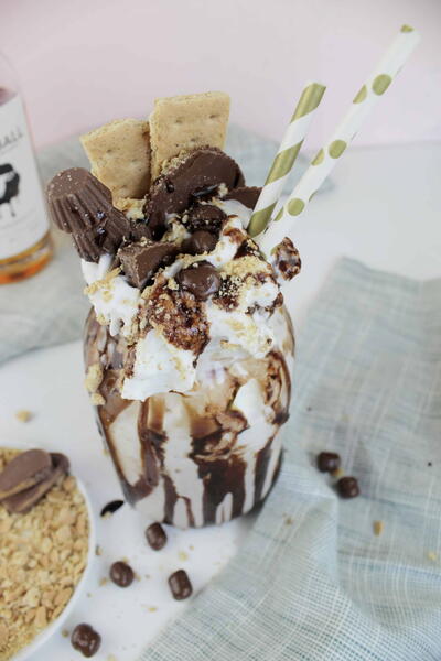 Peanut Butter Whiskey Milkshake Peanut Butter Whiskey Milkshake