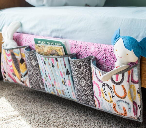 Bedside Pocket Organizer Tutorial Bedside Pocket Organizer Tutorial