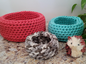 Easy Textured Baskets