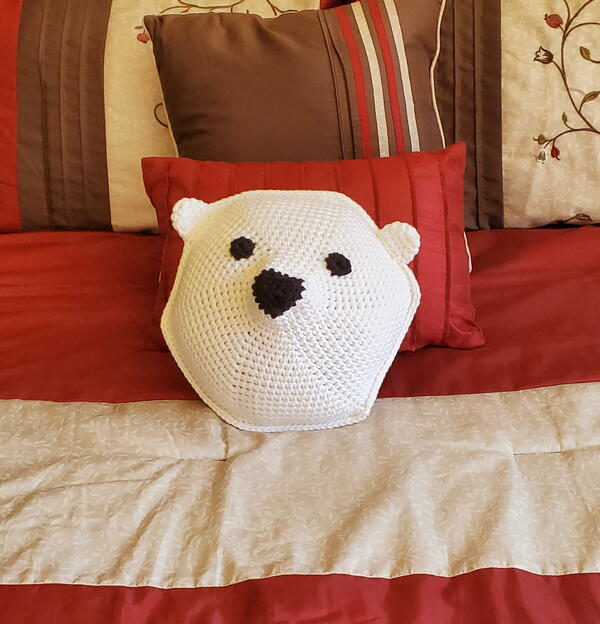 Polar Bear Pillow Polar Bear Pillow