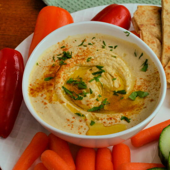 Garlic Hummus Garlic Hummus