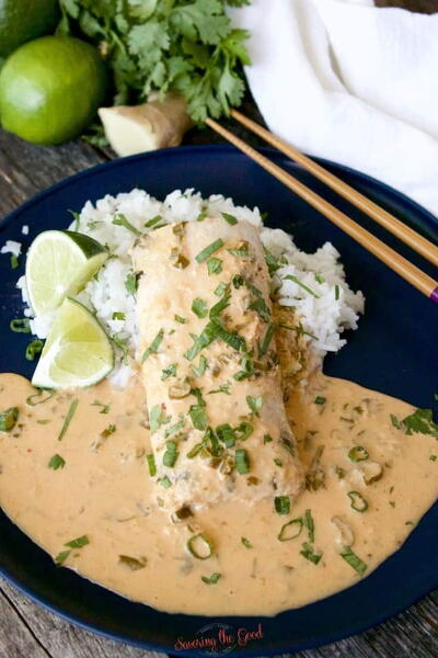 Sous Vide Mahi-mahi Recipe With Thai Coconut Curry Sauce