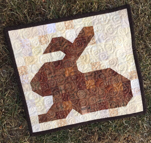 Cottontail Cutie A Scrappy Mini Quilt Pattern Cottontail Cutie ~ A Scrappy Mini Quilt Pattern