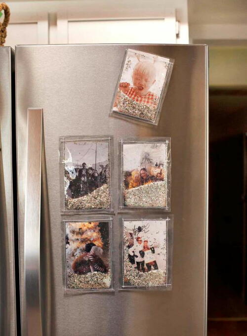 Glitter DIY Picture Frames Glitter DIY Picture Frames