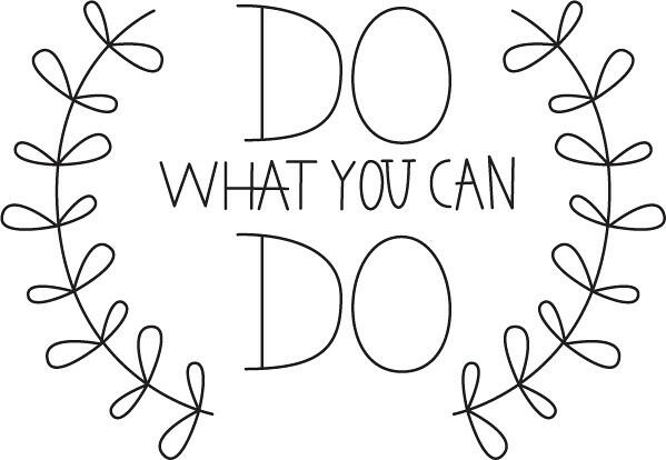 Do What You Can Do Inspirational Free Sewing Pattern Do What You Can Do Inspirational Free Sewing Pattern