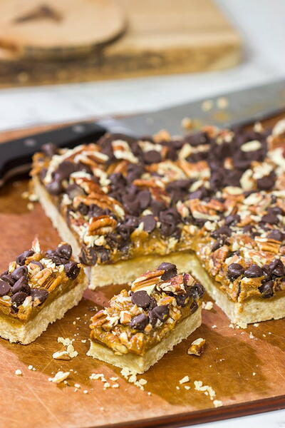 Dulce de Leche Turtle Cookie Bars Dulce de Leche Turtle Cookie Bars