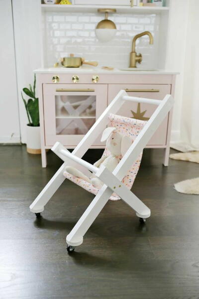 Wooden DIY Doll Stroller Wooden DIY Doll Stroller
