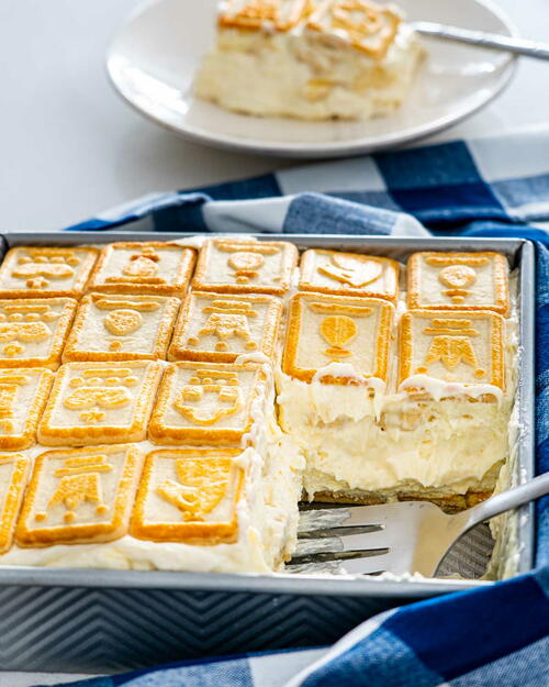 Chessman Cookie Banana Pudding