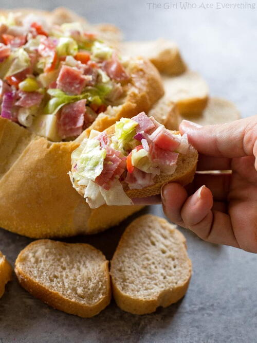 Italian Hoagie Dip Appetizer Italian Hoagie Dip Appetizer
