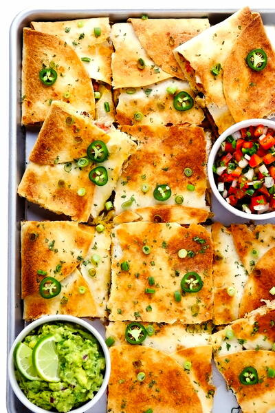Chicken Sheet Pan Quesadilla Chicken Sheet Pan Quesadilla