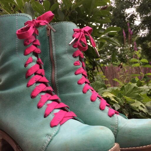 Sewn DIY Shoelaces Sewn DIY Shoelaces