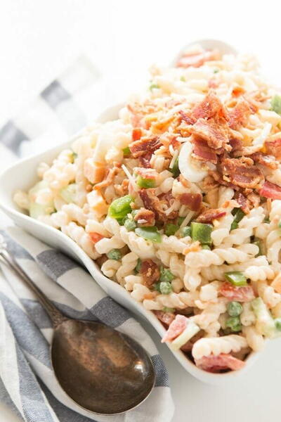 Easy Pea Pasta Salad Easy Pea Pasta Salad