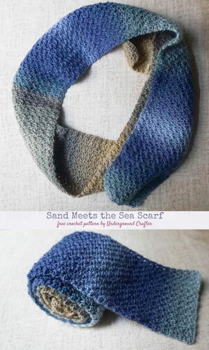 Sand Meets The Sea Scarf