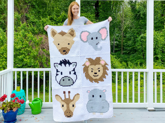 Safari Animals Blanket Safari Animals Blanket