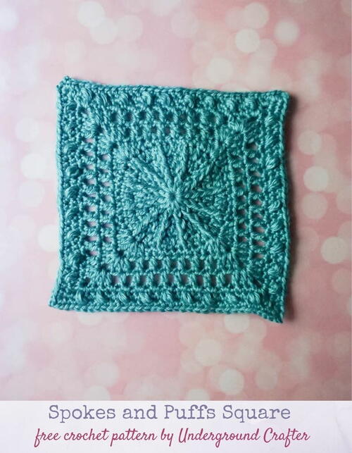 Spokes And Puffs Square Spokes And Puffs Square