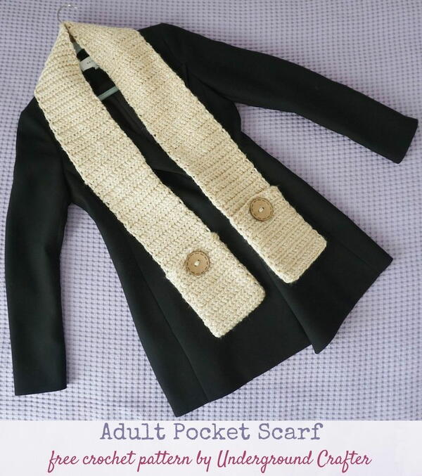 Adult Pocket Scarf Adult Pocket Scarf