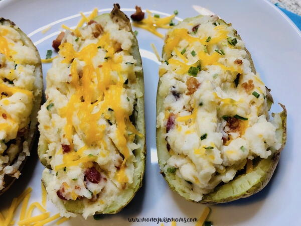 Twice Baked Potatoes Recipe Twice Baked Potatoes Recipe