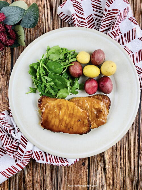 Easy Baked Pork Chops With Orange Maple Sauce Easy Baked Pork Chops With Orange Maple Sauce