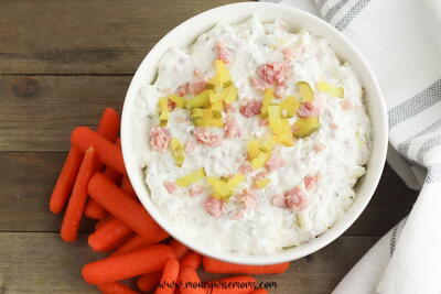 Easy Ham And Pickle Dip