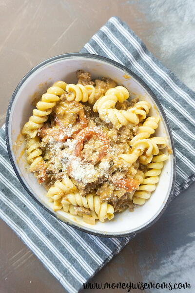 Ground Beef Pasta With Creamy Tomato Sauce Ground Beef Pasta With Creamy Tomato Sauce