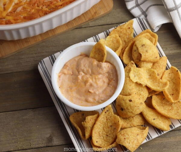 Easy Cheesy Bean Dip Easy Cheesy Bean Dip