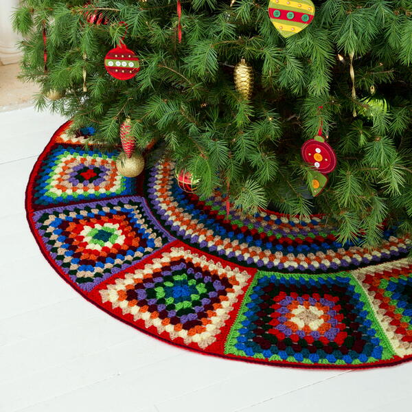 Granny Square Tree Skirt Pattern Granny Square Tree Skirt Pattern