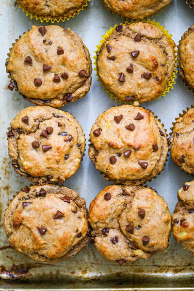 Peanut Butter Chocolate Chip Muffins Peanut Butter Chocolate Chip Muffins