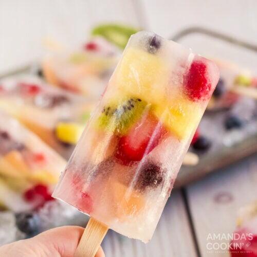 Fruit Popsicles Fruit Popsicles