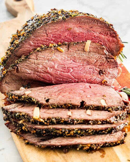 Herb Crusted Roast Beef Herb Crusted Roast Beef
