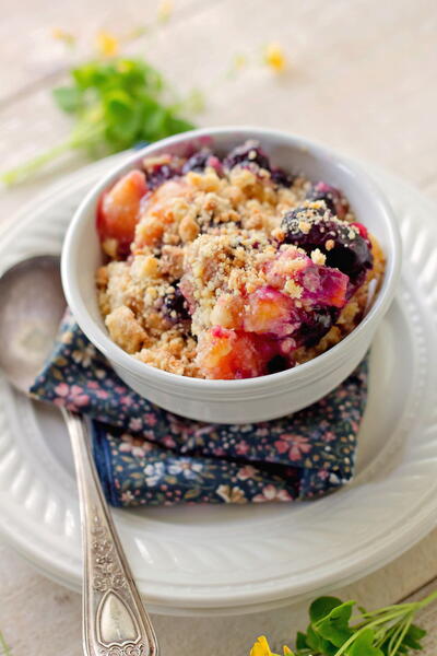 Old Fashioned Peach Blueberry Dessert Old Fashioned Peach Blueberry Dessert