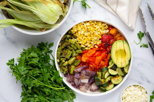 Grilled Vegetables Salad Grilled Vegetables Salad