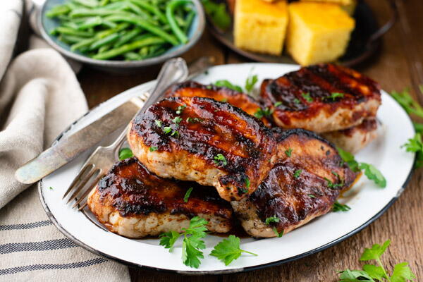 Grilled Bbq Pork Chops Grilled Bbq Pork Chops