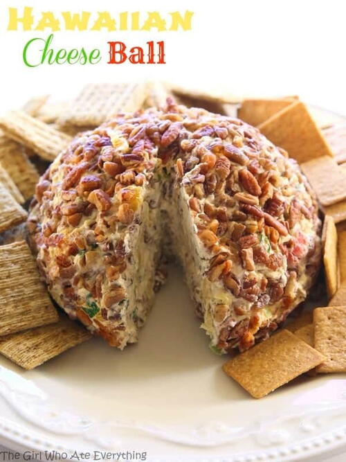 Hawaiian Cheese Ball Appetizer