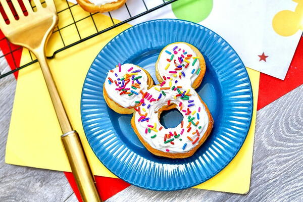 Mickey Mouse Air Fryer Donuts Mickey Mouse Air Fryer Donuts