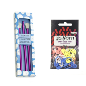 Darn Good Yarn Needle and Stitch Markers Set Giveaway