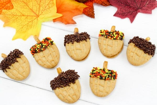 Nutter Butter Acorn Cookies Nutter Butter Acorn Cookies