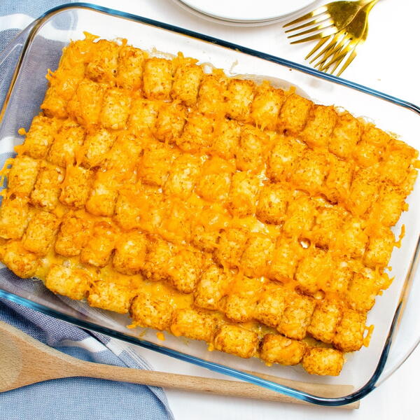 4-ingredient Tater Tot Casserole 4-ingredient Tater Tot Casserole