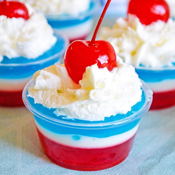 4th Of July Jello Shots 4th Of July Jello Shots