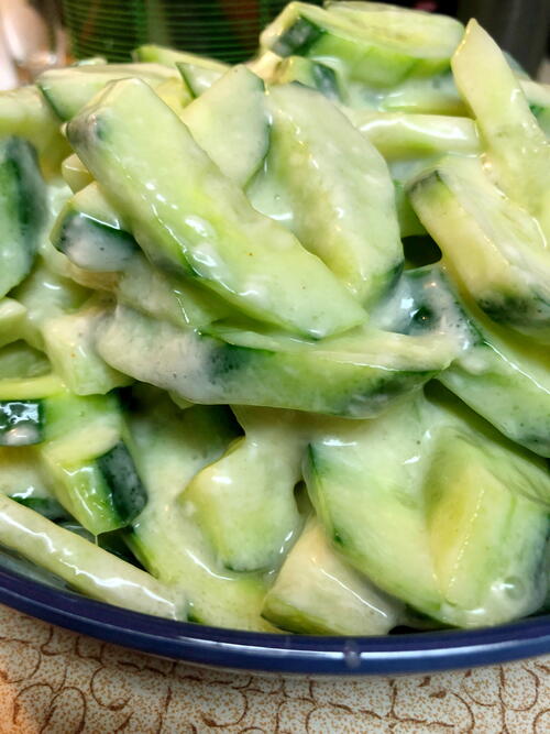Creamy Cucumber Salad Creamy Cucumber Salad