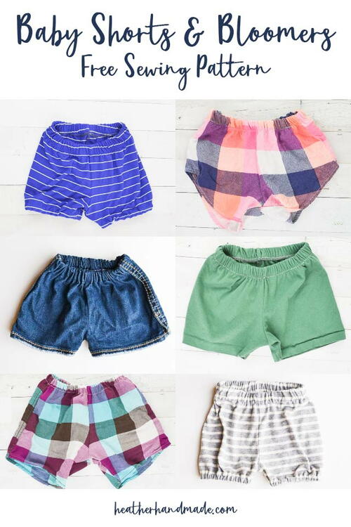 Free Baby Shorts Sewing Pattern Free Baby Shorts Sewing Pattern