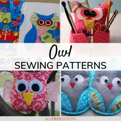 28 Free Owl Sewing Patterns